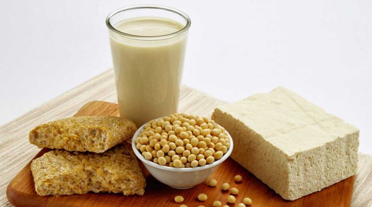 Soy-based protein shake