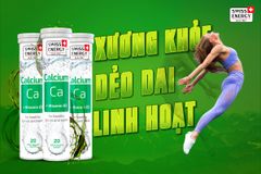 Viên Sủi Bổ Sung Canxi Hỗ Trợ Xương Răng Swiss Energy Calcium Ca + Vitamin D3 Viên Sủi Bổ Sung Canxi Hỗ Trợ Xương Răng Swiss Energy Calcium Ca + Vitamin D3