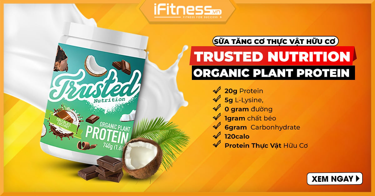 Trusted Nutrition Organic Plant Protein 740g
