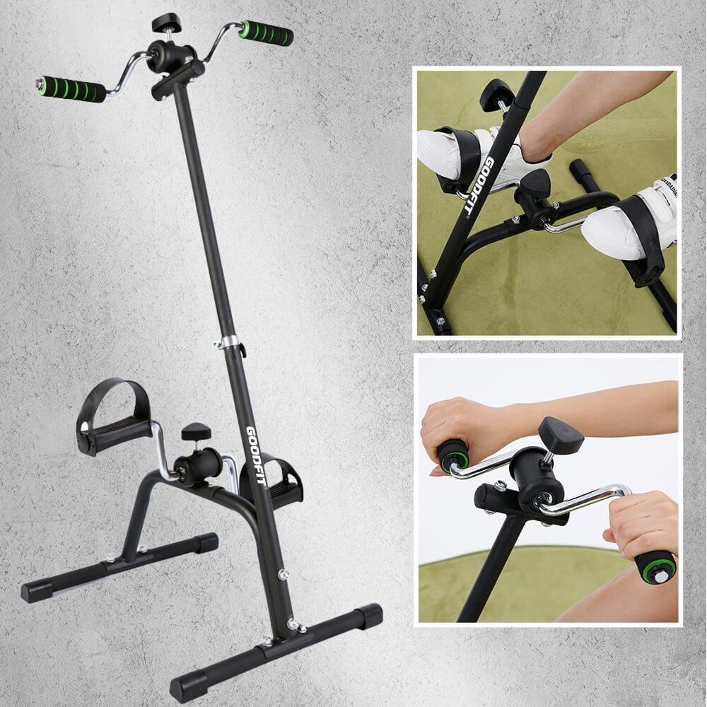 Xe đạp thể dục tại nhà, tập chân tập tay phục hồi chức năng GoodFit GF004PE