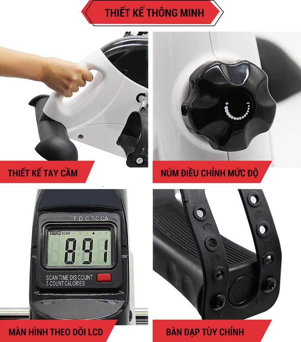 Xe đạp thể dục tại nhà chính hãng GoodFit GF001PA