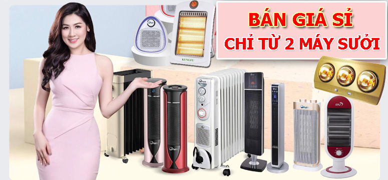 Bán giá Sỉ chỉ từ 2 máy sưởi ấm mùa đông