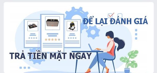 Để lại Đánh Giá - trả Tiền Mặt ngay