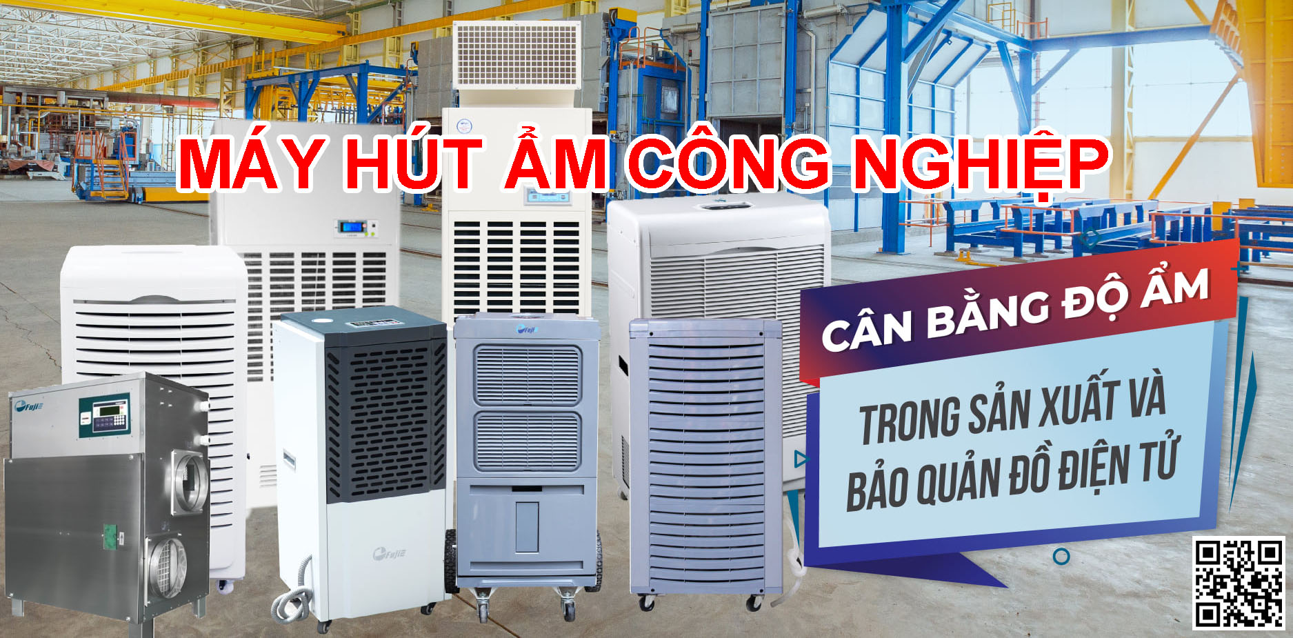 Máy Hút Ẩm Công Nghiệp Bến Tre