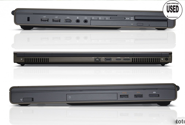 DELL 6800 CORE I7-4800QM, 8GB RAM, 500GB HDD, VGA NVIDIA QUADRO K3100 - 4GB DDR5 256bits