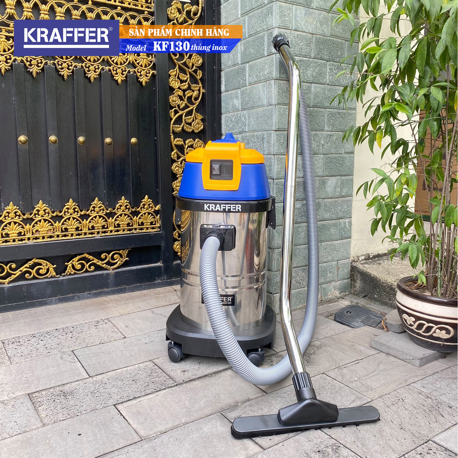 hình ảnh Máy hút bụi Kraffer KF130