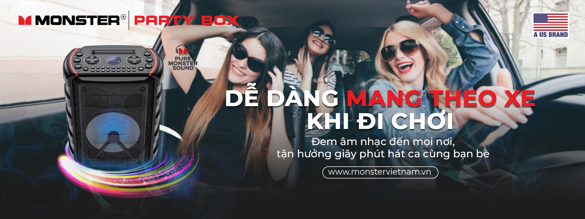 hình ảnh Loa di động Monster Party Box