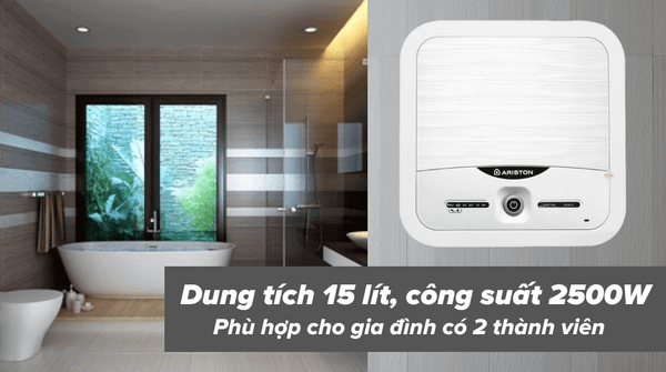 hình ảnh Bình nóng lạnh Ariston AN2 15 LUX 2.5 FE