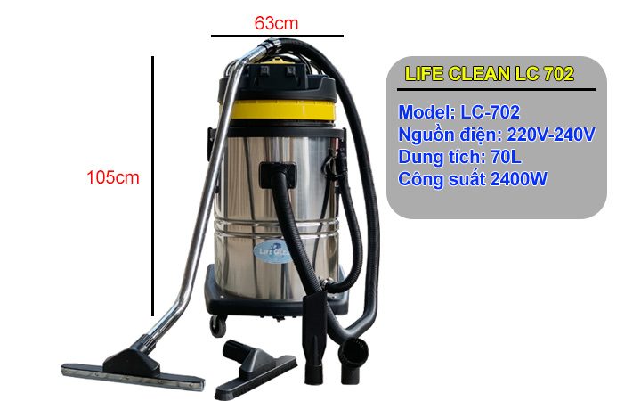 hình ảnh máy hút bụi công nghiệp lifeclean