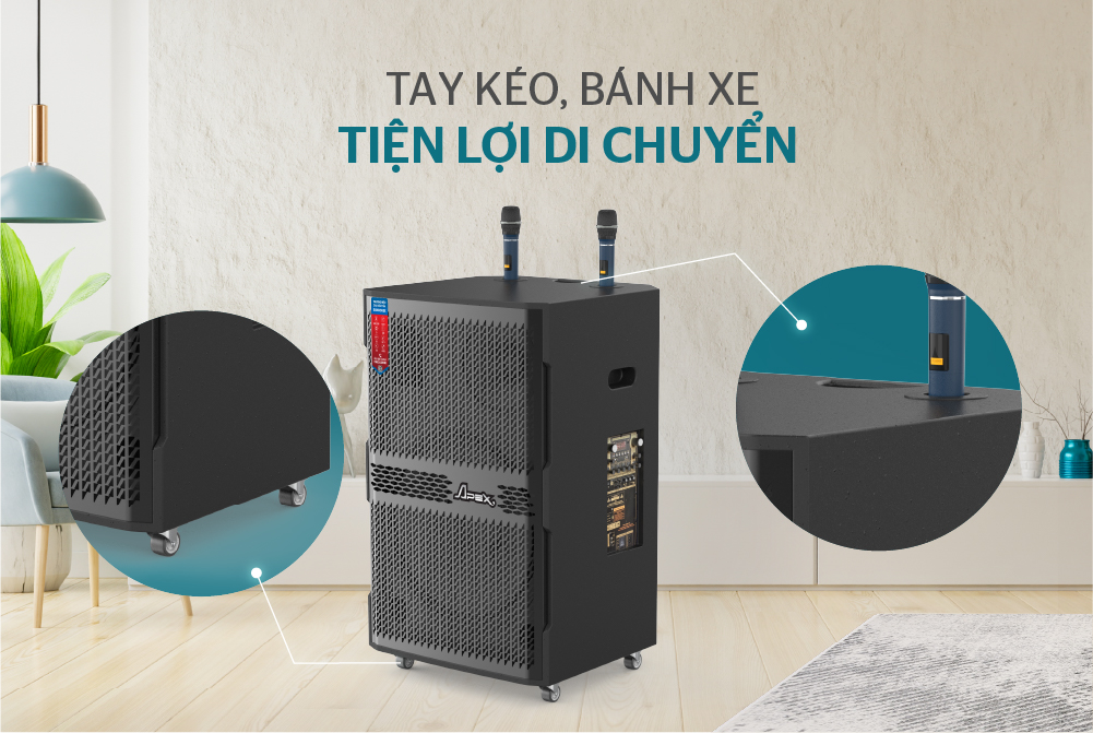 hình ảnh LOA KÉO ĐƠN APEX APA3413