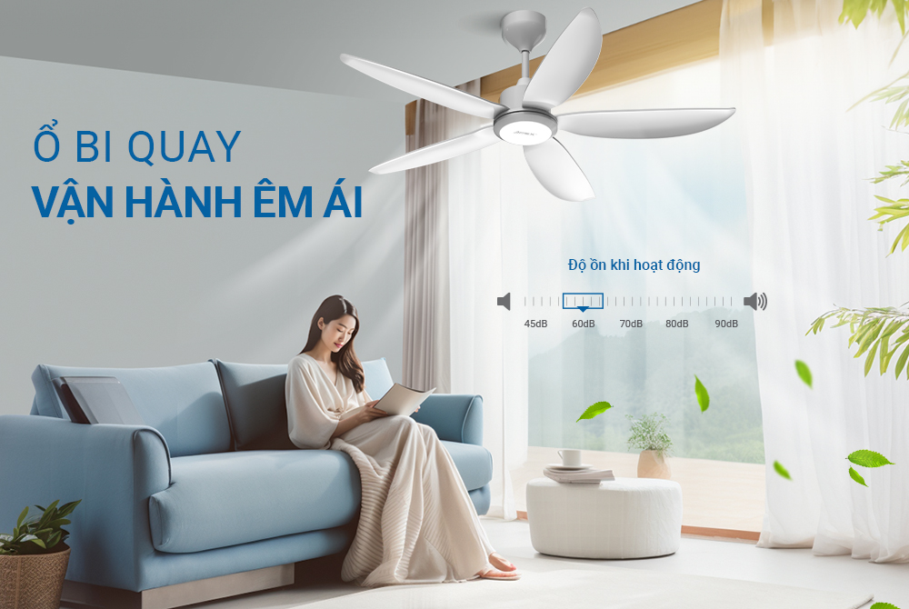 QUẠT TRẦN SUNHOUSE APEX 5 CÁNH APF7662