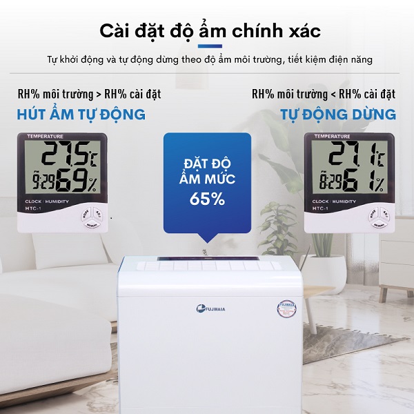 hình ảnh Máy Hút Ẩm Công Nghiệp FUJIHAIA DH70B