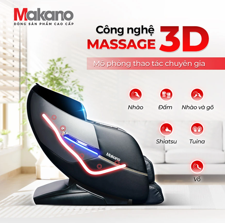 Ghế massage Makano MKGM-20005