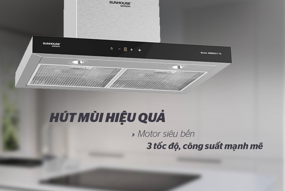 hình ảnh MÁY HÚT MÙI CAO CẤP CHỮ “T” SUNHOUSE MAMA MMB6815-70