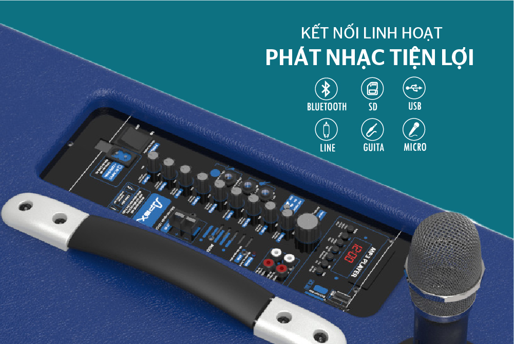 hình ảnh LOA XÁCH TAY  APEX APA2164