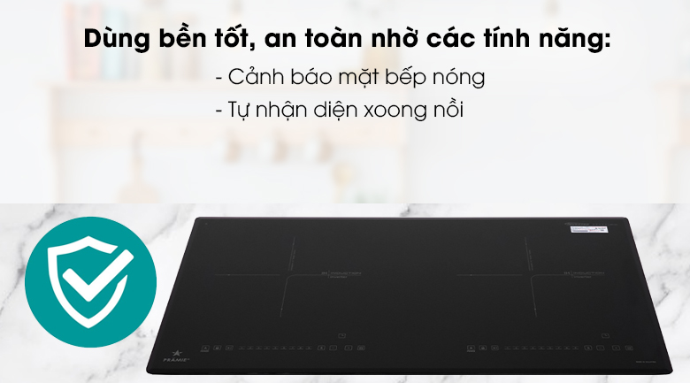 hình ảnh Bếp từ đôi PRMY-2208