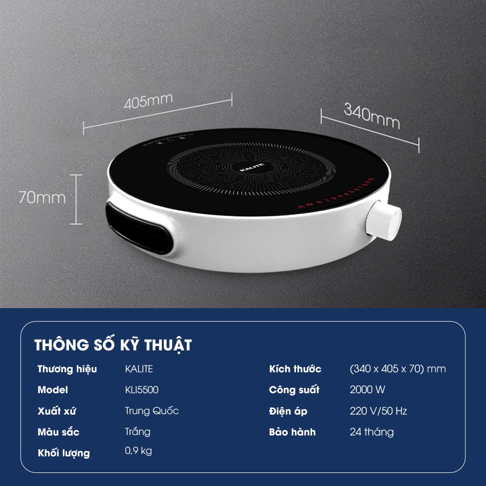 Bếp từ đơn Kalite KLI5500