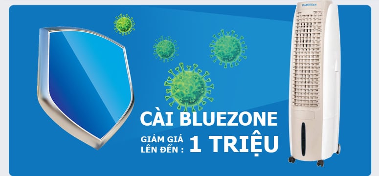 Cài Bluezone giảm giá Quạt Điều Hòa lên đến 1 triệu đồng