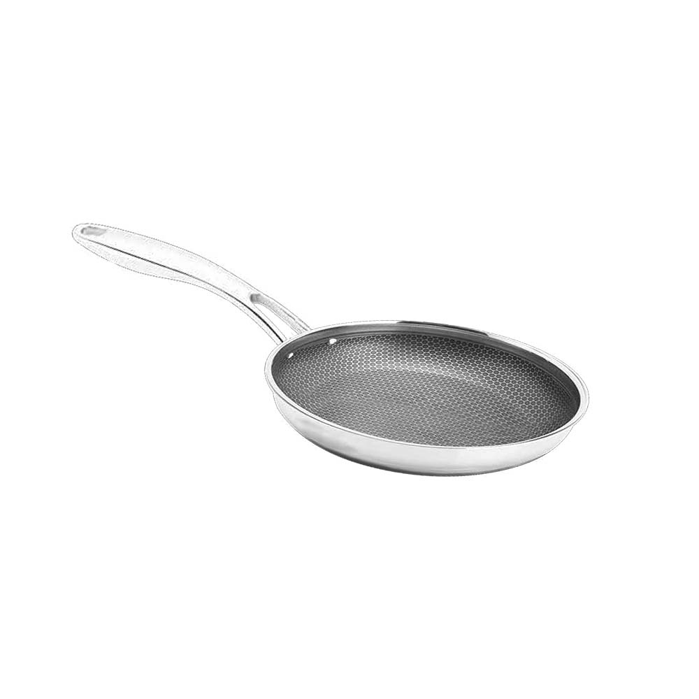 CHẢO INOX ĐÁY TỔ ONG CHỐNG DÍNH KAFF KF - 245IOHC