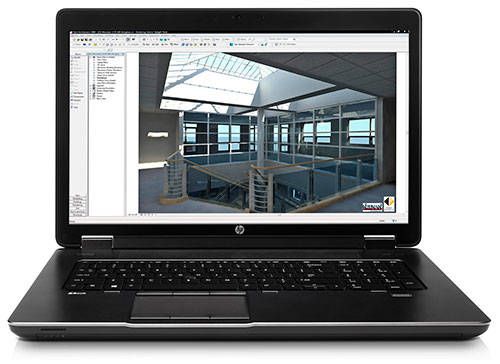 HP Zbook 17 4800QM Core i7