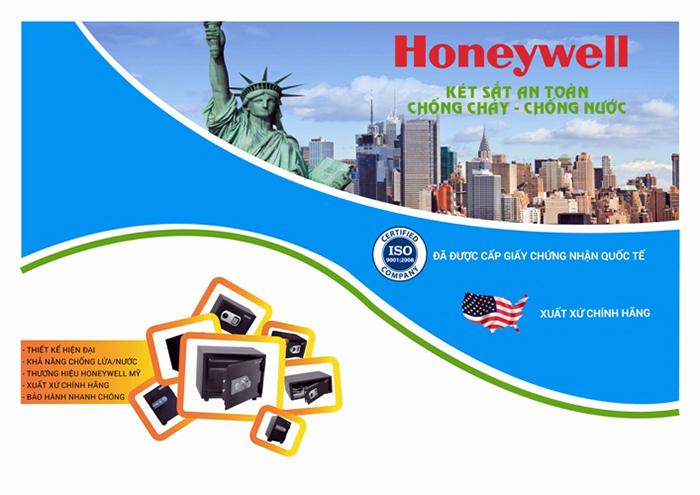 Chứng nhận quốc tế cho sản phẩm két sắt Honeywell