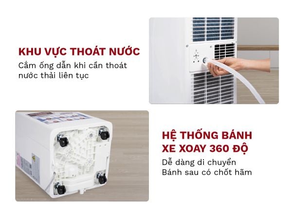 máy lạnh di động fujihome pac10 hải phòng