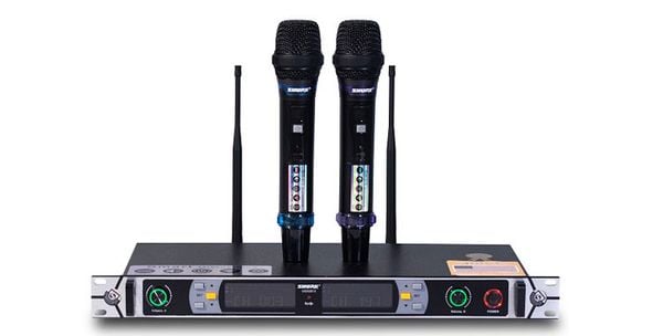 Micro Karaoke Shure ugx20ii không dây tại đà nẵng