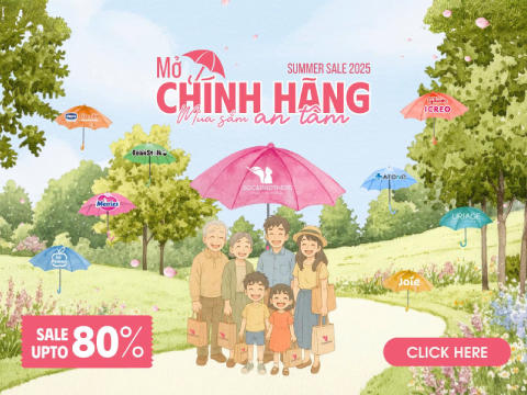 SUMMER SALE ONLINE - MỞ Ô CHÍNH HÃNG, MUA SẮM AN TÂM
