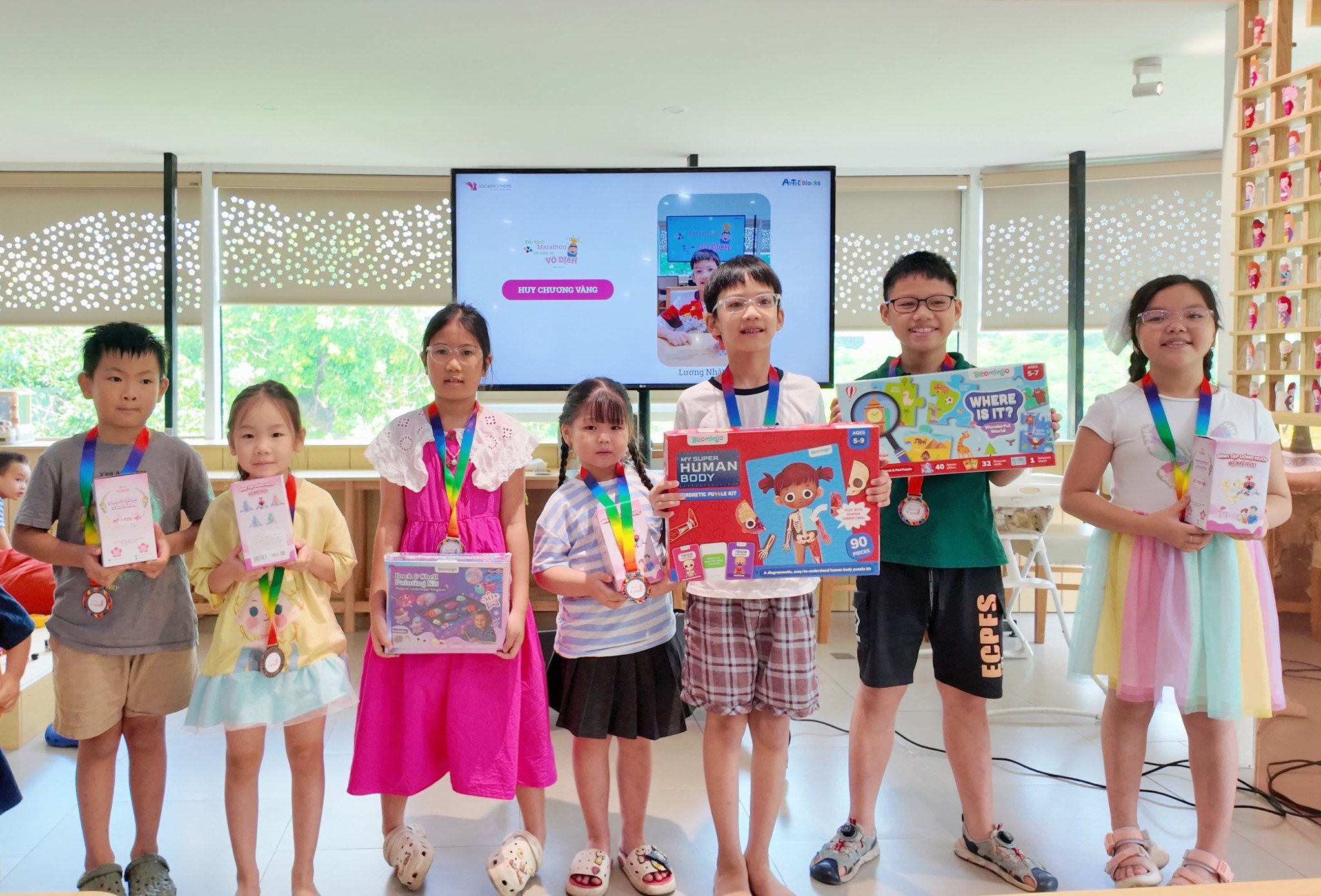 Lễ trao giải cuộc thi Xếp hình Marathon 2025 khép lại với bao niềm vui