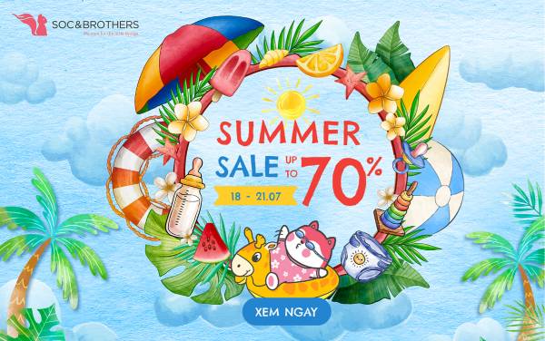 Summer Sale 2024 - Ngày hội dễ thở nhất năm - Sale up to 70%
