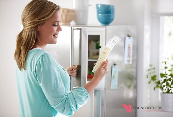 Bảo quản sữa mẹ trong tủ lạnh