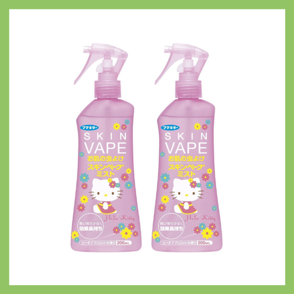 Chai xịt chống muỗi và công trùng Skin Vape Nhật Bản được nhiều mẹ lựa chọn