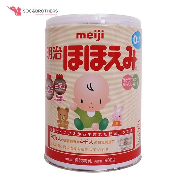 Cách pha sữa Meiji số 0 nội địa