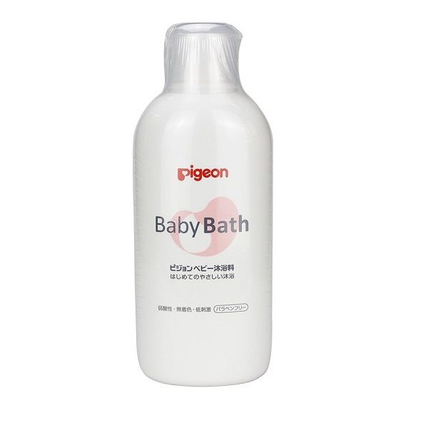 Sữa tắm Pigeon Baby Bath được nhiều mẹ tin tưởng sử dụng cho bé