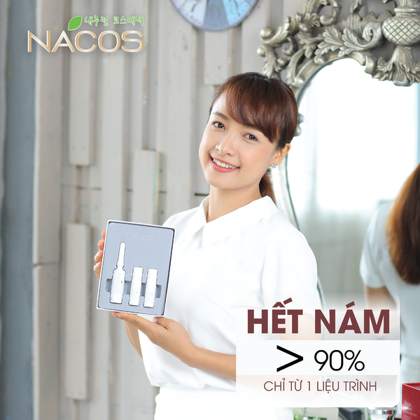 Tinh chất nam nacos - Hết nám sau sinh chỉ trong 1 tháng