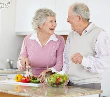 Chế độ ăn uống và một tinh thần thoải mái để phòng chống bệnh người cao tuổi