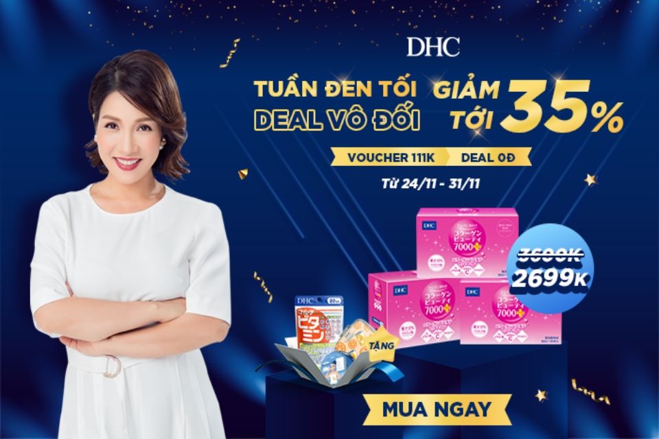 Chăm da mùa đông cùng ưu đãi mua sắm mỹ phẩm và thực phẩm chức năng cùng DHC Việt Nam