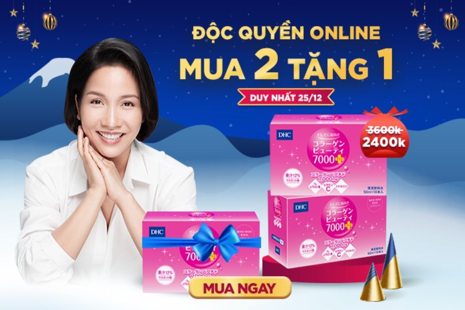 Nhận ngàn món quà ưu đãi dịp giáng sinh từ DHC Việt Nam