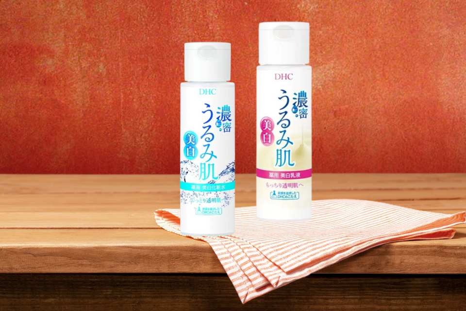 Cách dưỡng da khô cùng bộ đôi DHC Deep Moistening Whitening