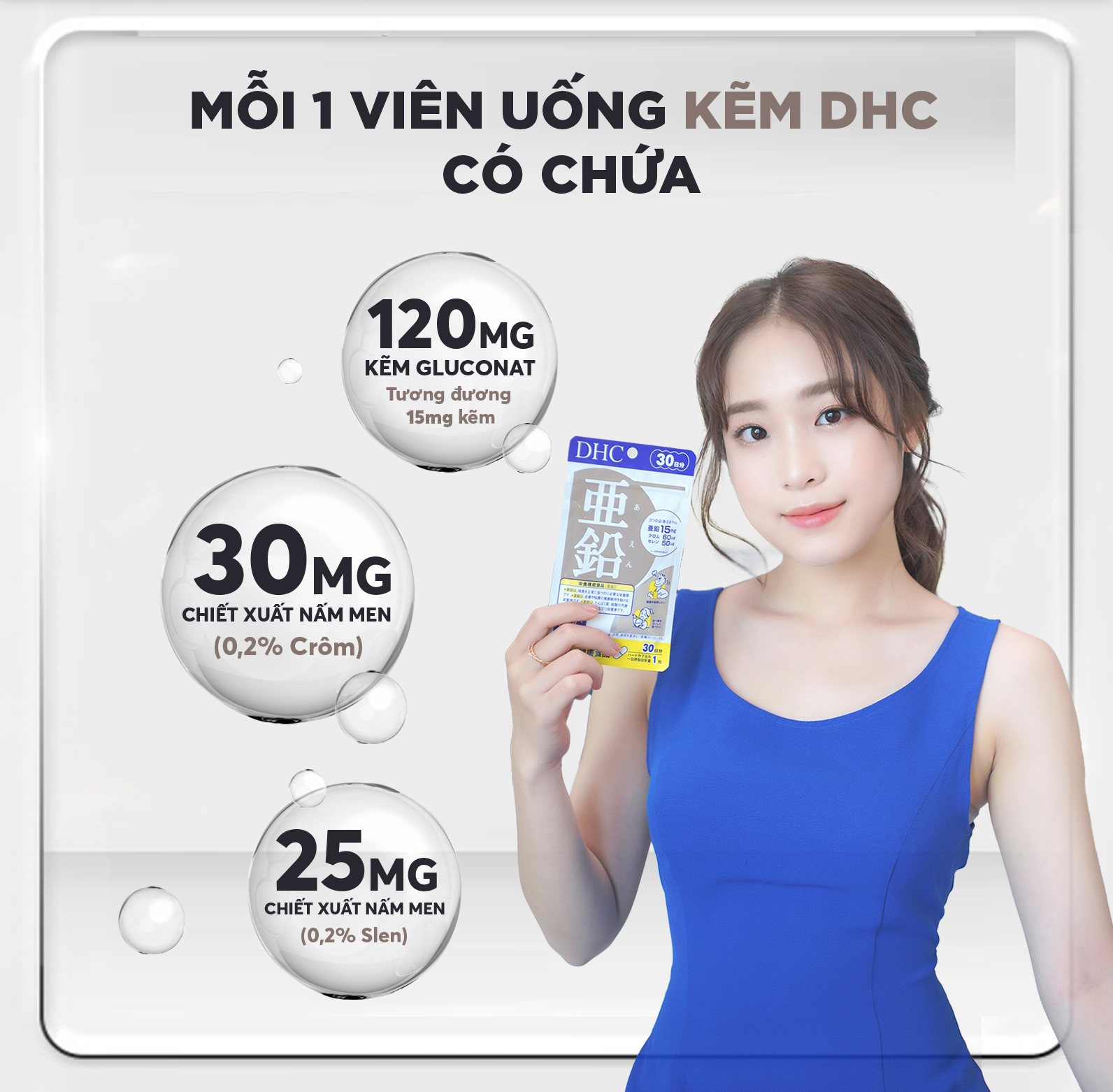 Viên uống bổ sung kẽm DHC ZincViên uống kẽm DHC Nhật Bản Zinc bổ sung kẽm  (Mới 2020) – DHC Việt Nam