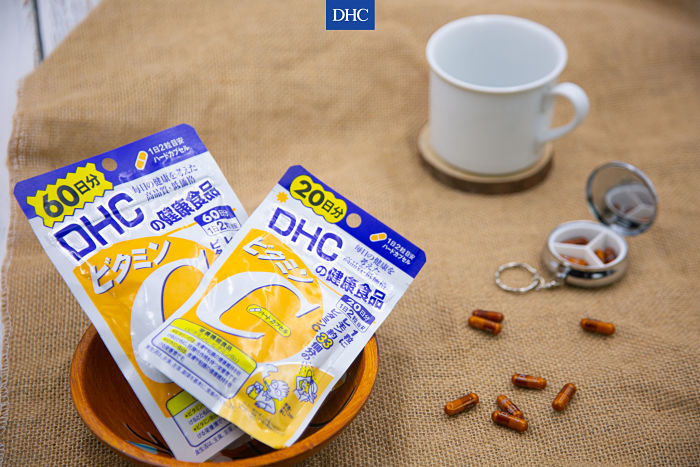 Viên uống vitamin C là sản phẩm luôn nằm top bán chạy nhất của thương hiệu DHC Nhật Bản 