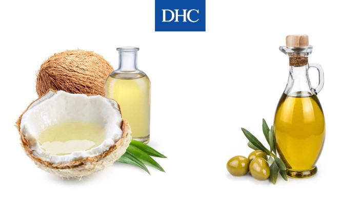 Dầu dừa và dầu olive tăng cường hiệu quả dưỡng ẩm cho môi