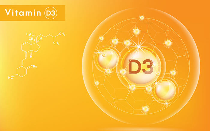 Vitamin D3 là một trong năm dạng tự nhiên của vitamin D