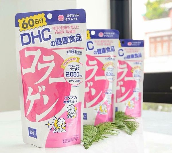 viên uống collagen dhc review công dụng