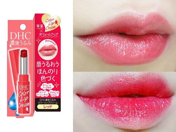 Son dưỡng môi có màu tạo lớp màu tươi tắn trên môi