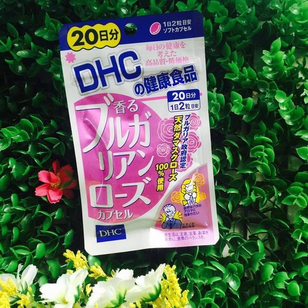viên uống hoa hồng DHC