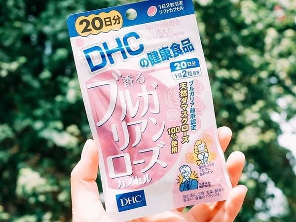 review viên uống hoa hồng
