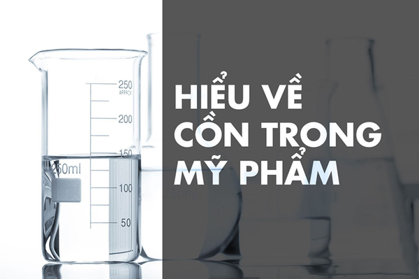 không dùng cồn khi dưỡng da dầu