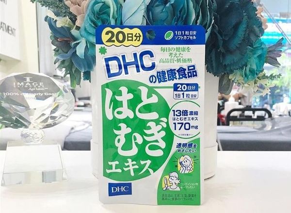 thực phẩm chức năng làm trắng da DHC Adlay Extract