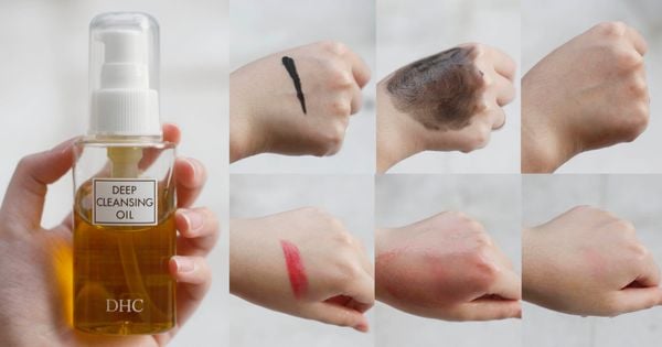 review dầu tẩy trang DHC Deep Cleansing Oil